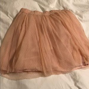 ❤️Hollister Blush Tulle Skirt❤️
